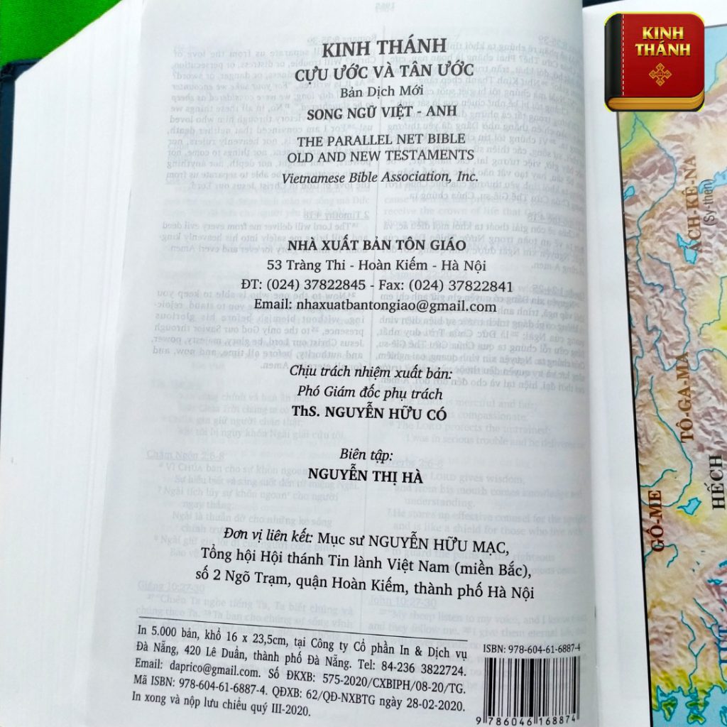Kinh Thánh Song Ngữ Anh Việt