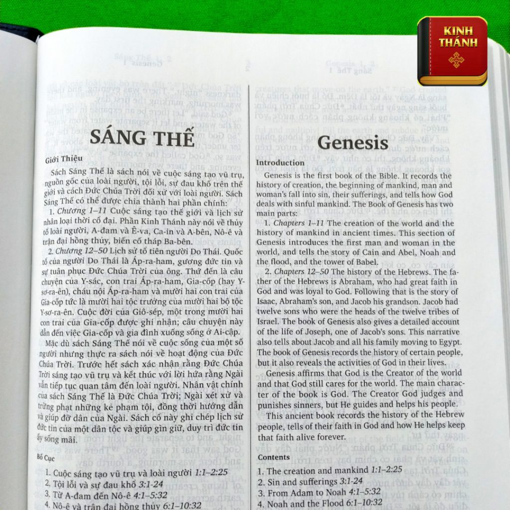Kinh Thánh Song Ngữ Anh Việt